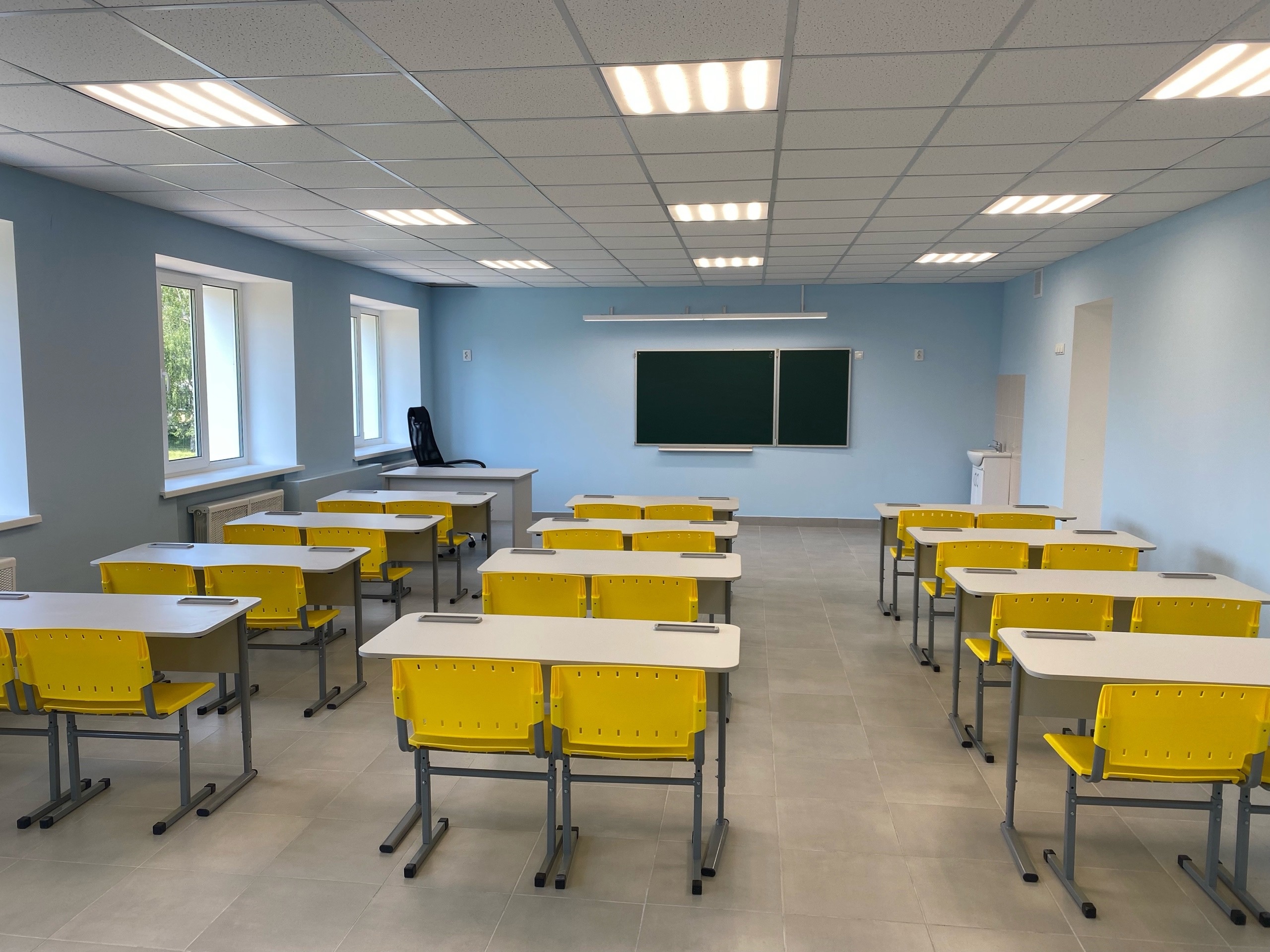 В Лихославле школа №2 изменилась до неузнаваемости