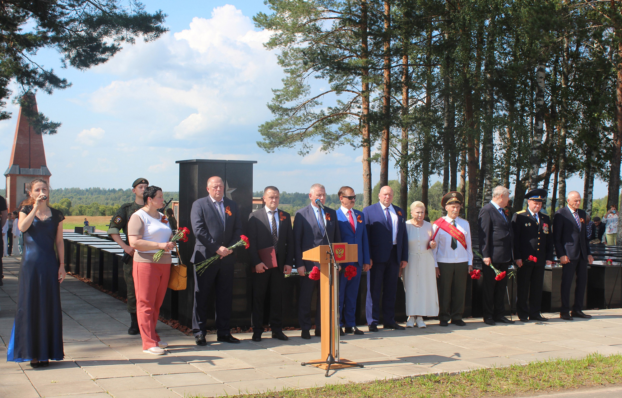 В Бельском округе прошли мероприятия в честь Дня памяти воинов-сибиряков, погибших в годы ВОВ