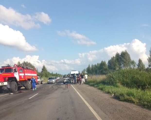 В Кимрском округе в страшной аварии погибли два водителя и пострадал ребенок