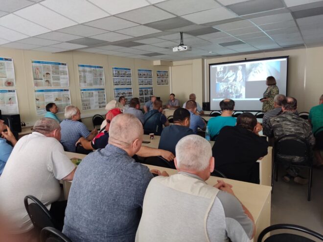 «Верхневолжское АТП» проводит инструктажи для водителей