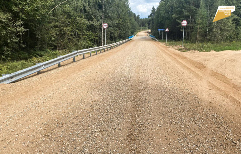 В Тверской области закончен ремонт дороги Торжок – Раменье