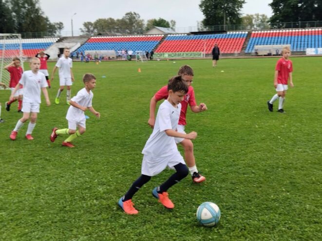 В Вышнем Волочке провели турнир по футболу для детей