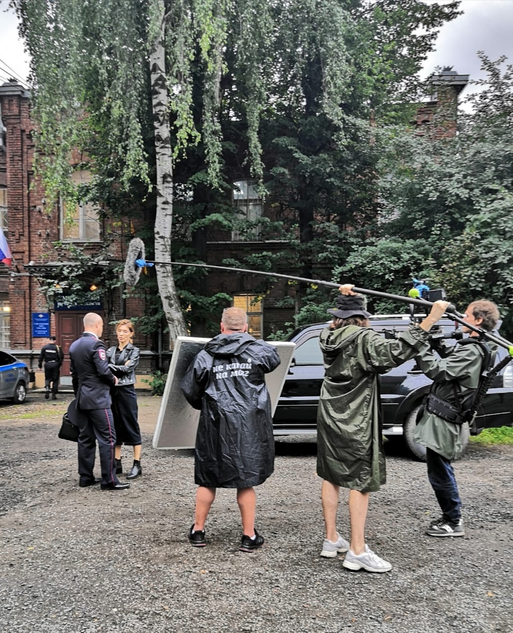 Тверской колледж Коняева превратился в полицейский участок для фильма "Овчарка"