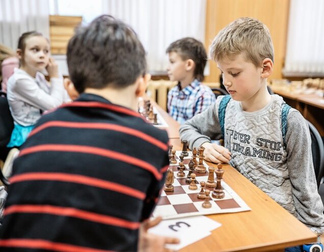 В Твери юные спортсмены сыграли в быстрые шахматы