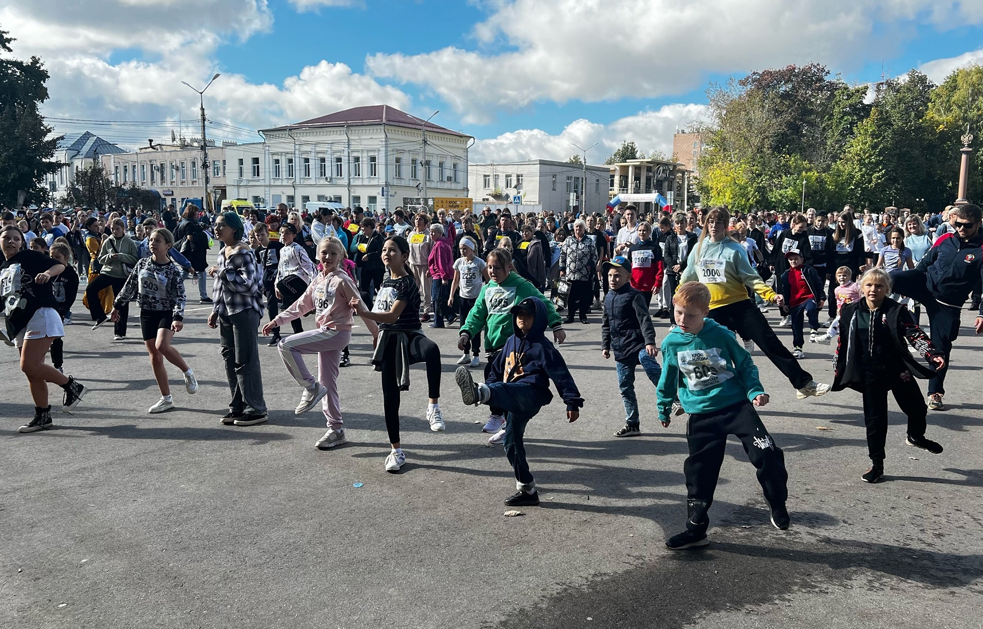 В Ржеве прошел региональный этап Всероссийского дня бега «Кросс нации»