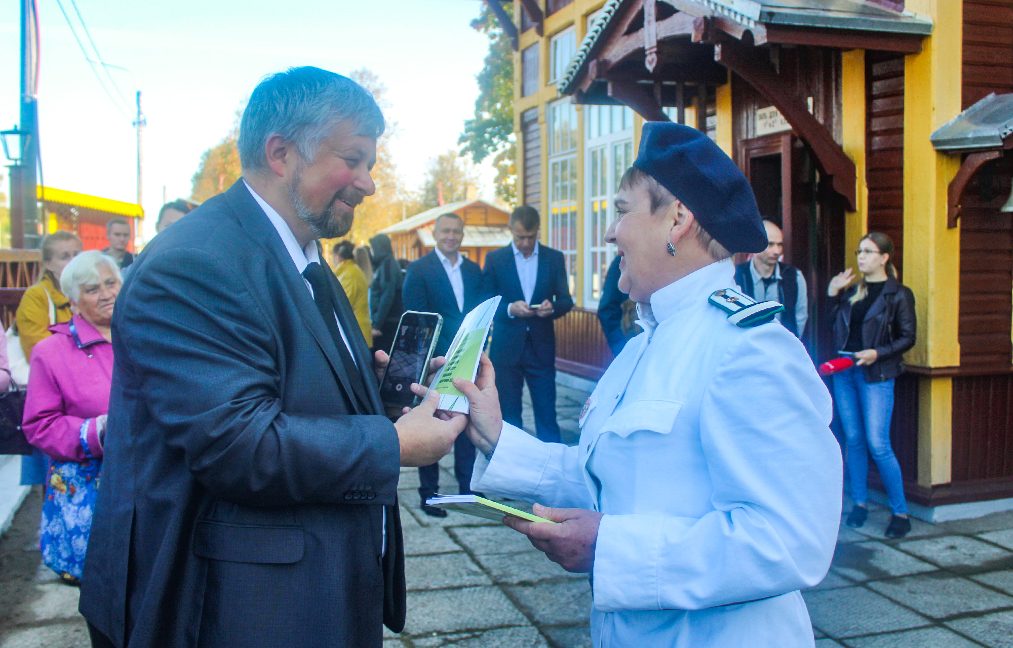 В Тверской области музейному комплексу «Вокзал железнодорожной станции Куженкино» исполнилось пять лет