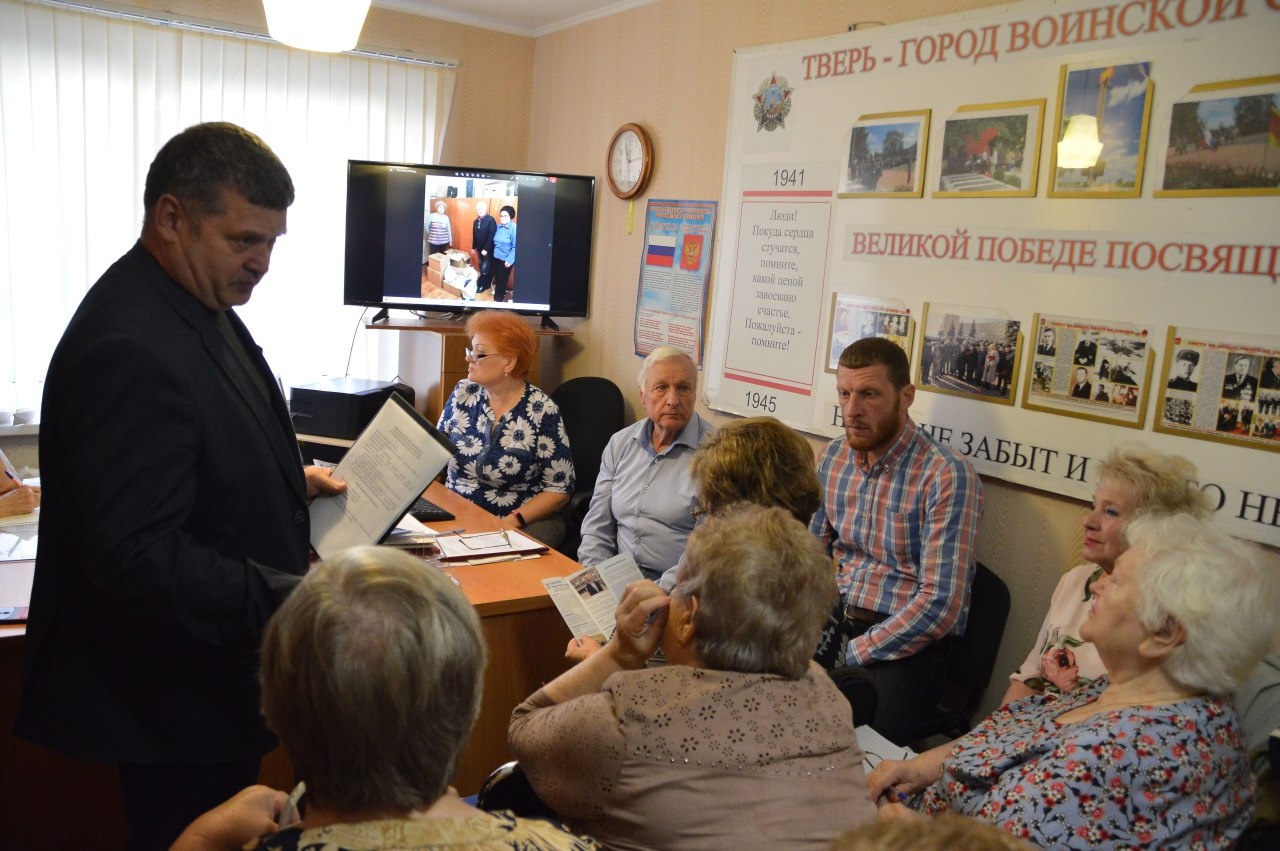 В Совете ветеранов Пролетарского района обсудили вопросы оказания помощи участникам СВО В Совете ветеранов Пролетарского района обсудили вопросы оказания помощи участникам СВО