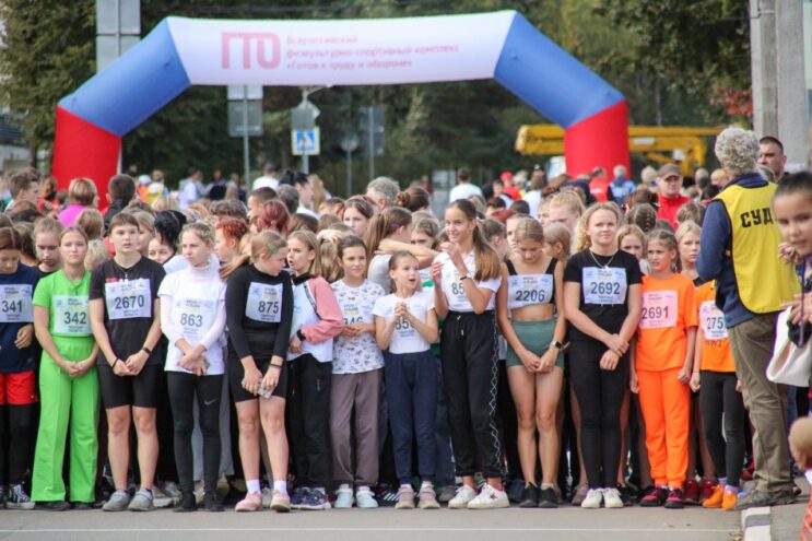 В Ржеве прошел региональный этап Всероссийского дня бега «Кросс нации»
