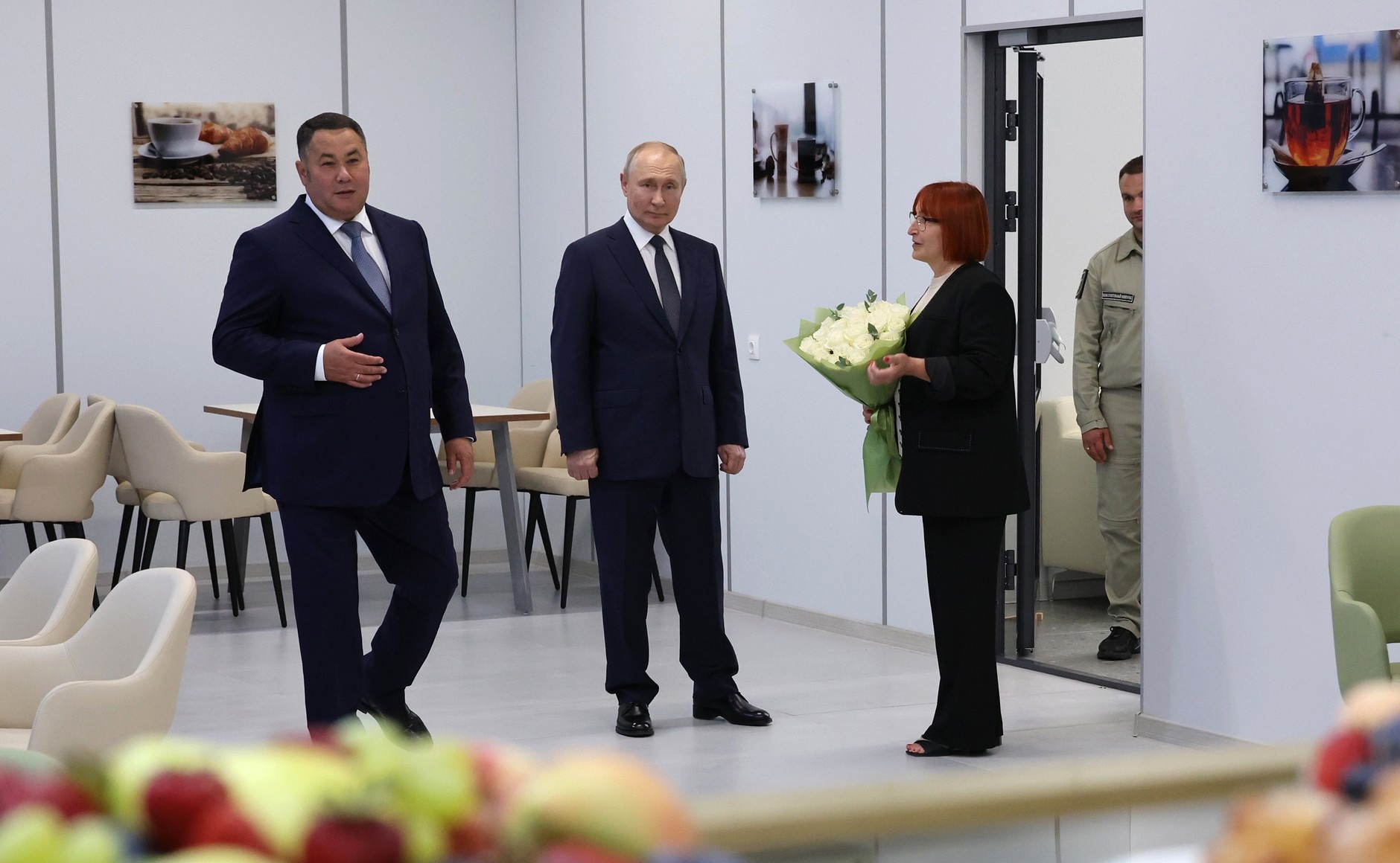 Президент РФ Владимир Путин посетил село Тургиново Тверской области Президент РФ Владимир Путин посетил село Тургиново Тверской области