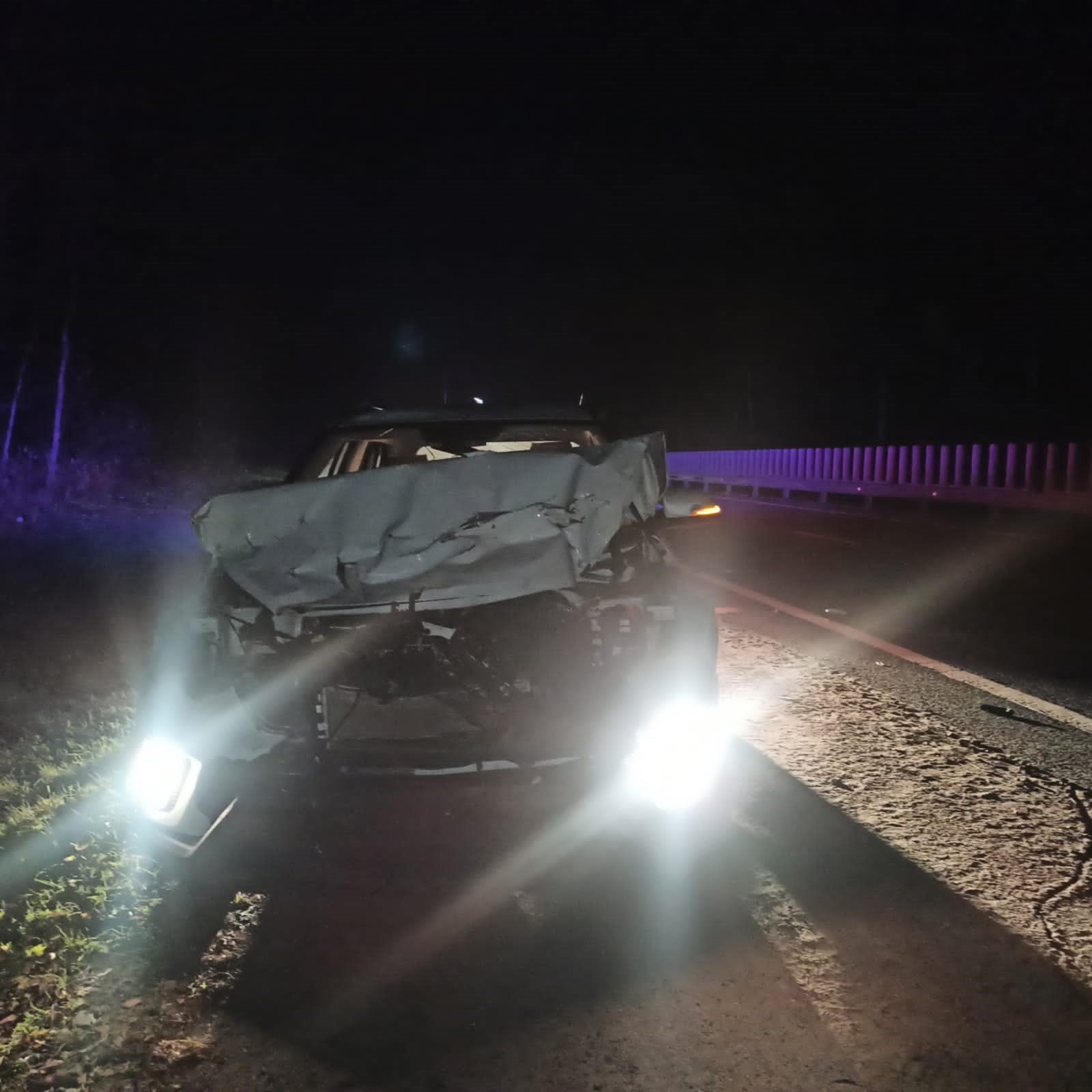 Под Тверью в ДТП пострадал водитель Hyundai Под Тверью в ДТП пострадал водитель Hyundai