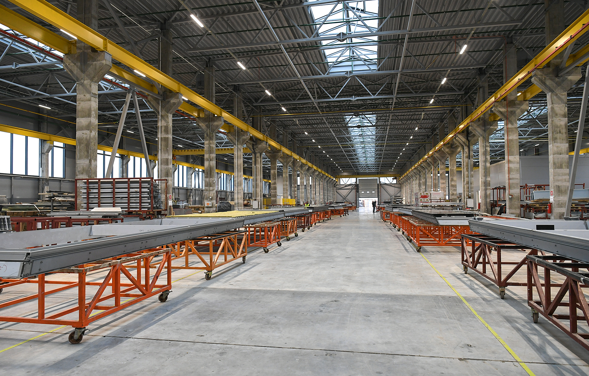 Игорь Руденя в Калининском округе ознакомился с ходом строительства завода «Фасад Технолоджис»