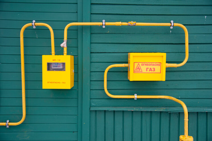 В деревне Бережки Сонковского округа подключили к газу первые дома