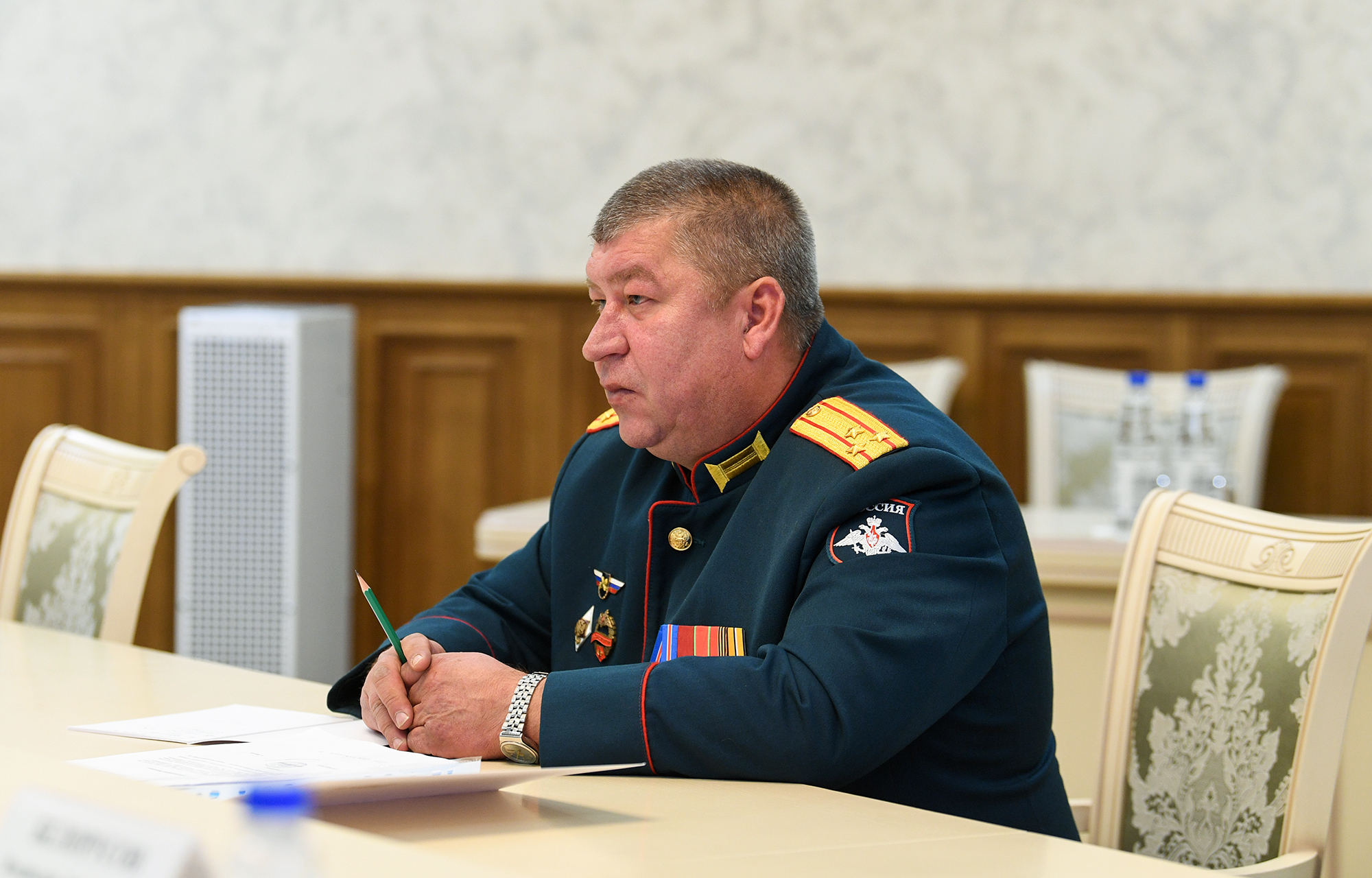 Игорь Руденя обсудил с военным комиссаром Тверской области кадровые вопросы и задачи ведомства