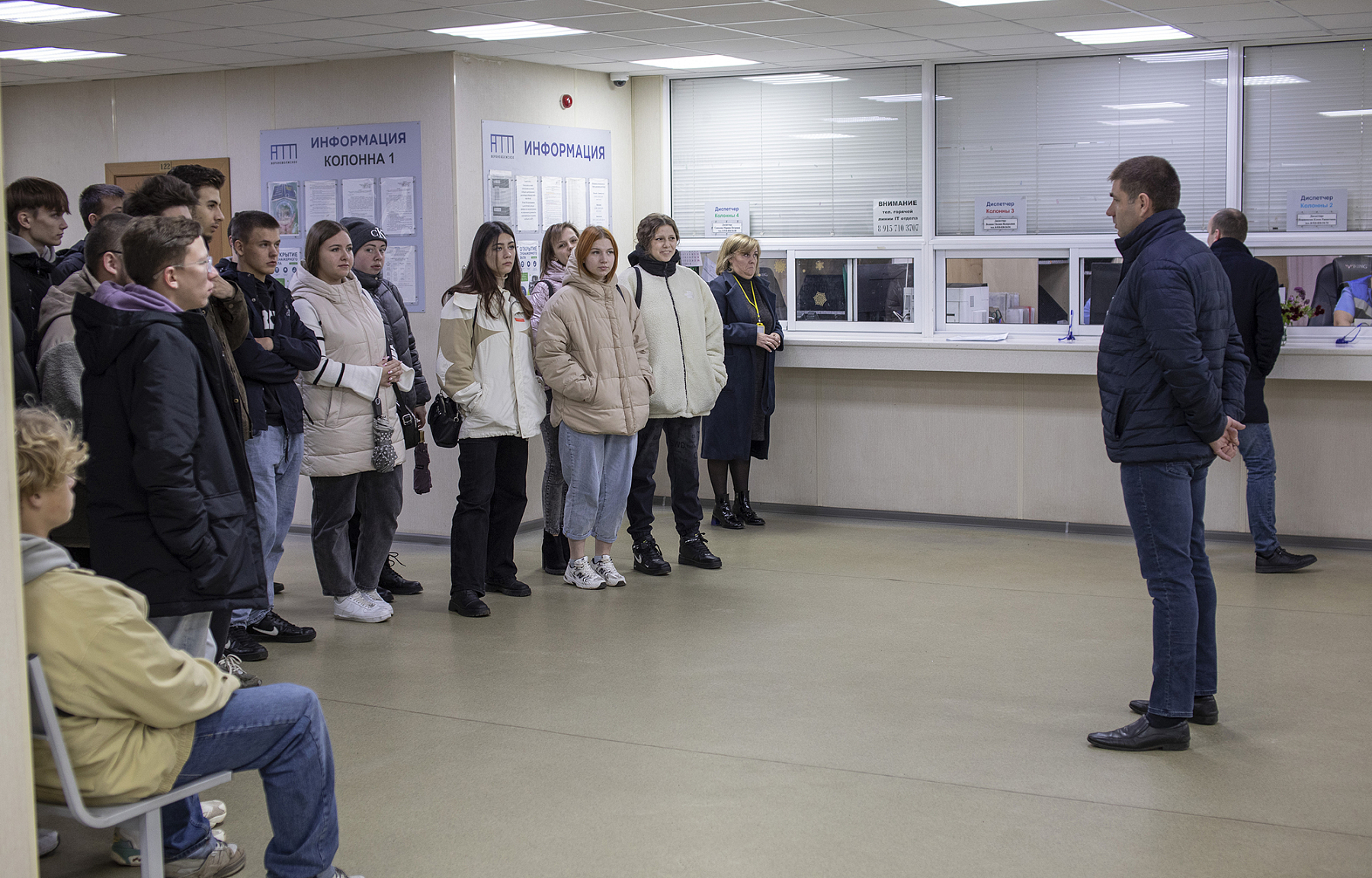 Студенты Тверского колледжа транспорта и сервиса приступили к практике в Верхневолжском АТП