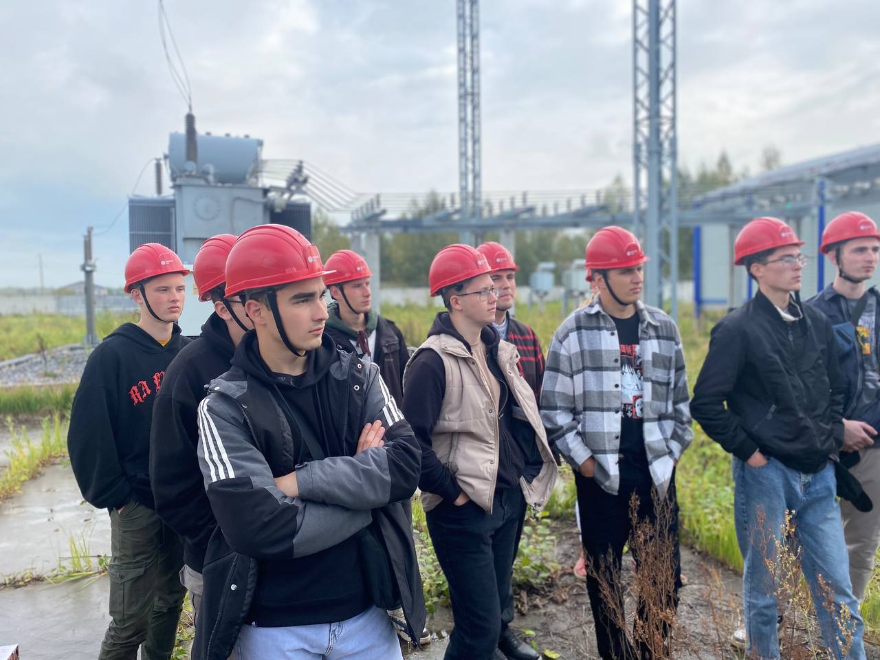 Студенты Бежецкого колледжа побывали с экскурсией в «Тверьэнерго»
