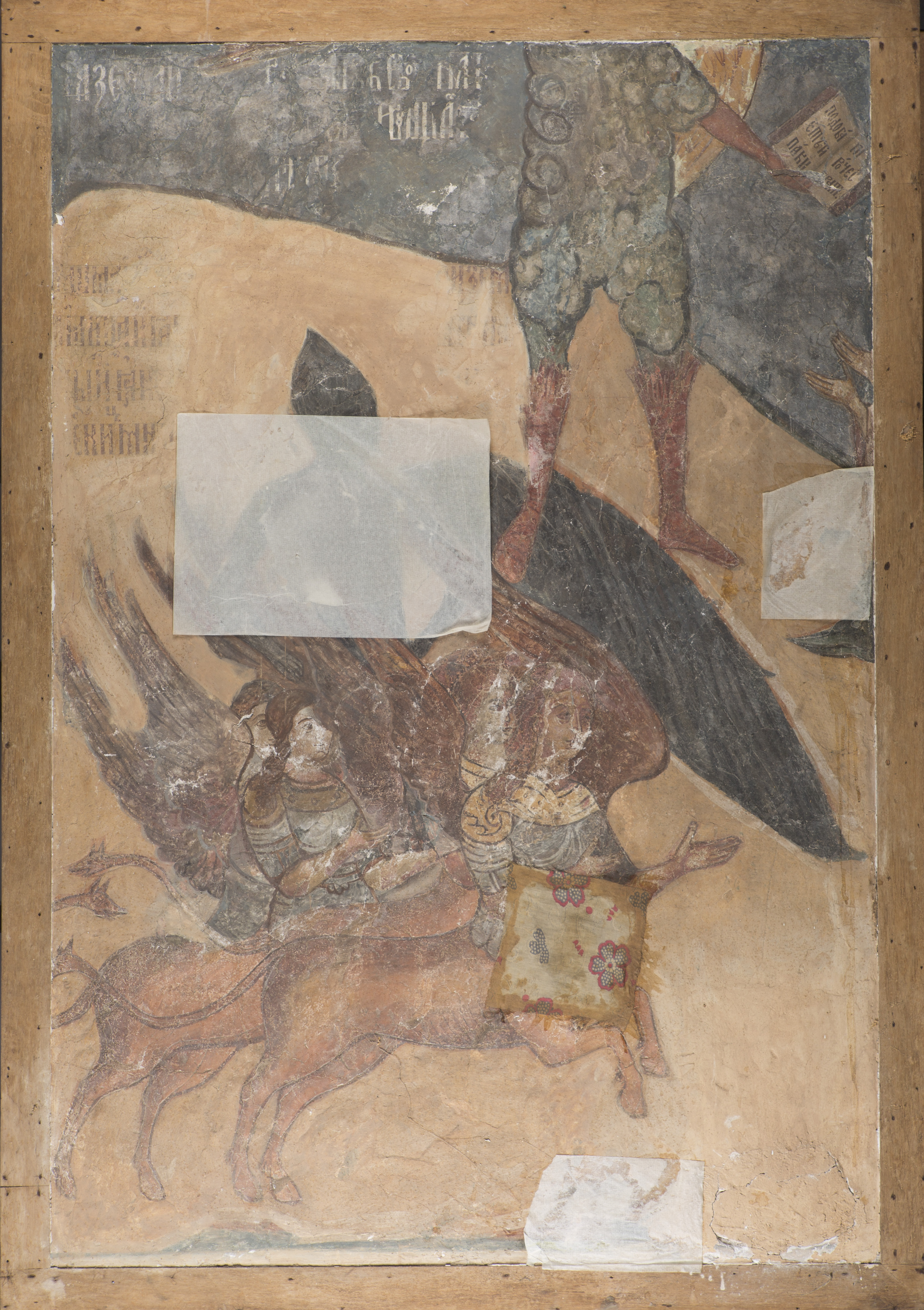 Фрески Калязинского краеведческого музея им. И.Ф. Никольского отправлены на реставрацию Фрески Калязинского краеведческого музея им. И.Ф. Никольского отправлены на реставрацию