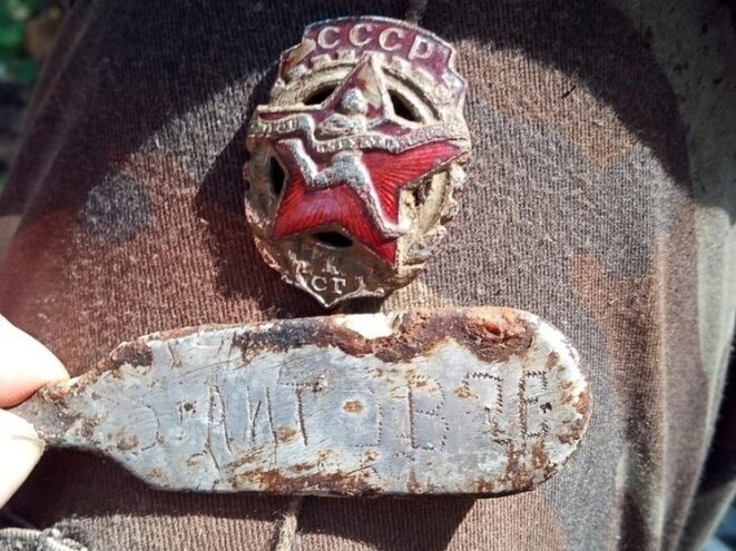 В Оленинском округе по ложке установили личность красноармейца с Алтая В Оленинском округе по ложке установили личность красноармейца с Алтая