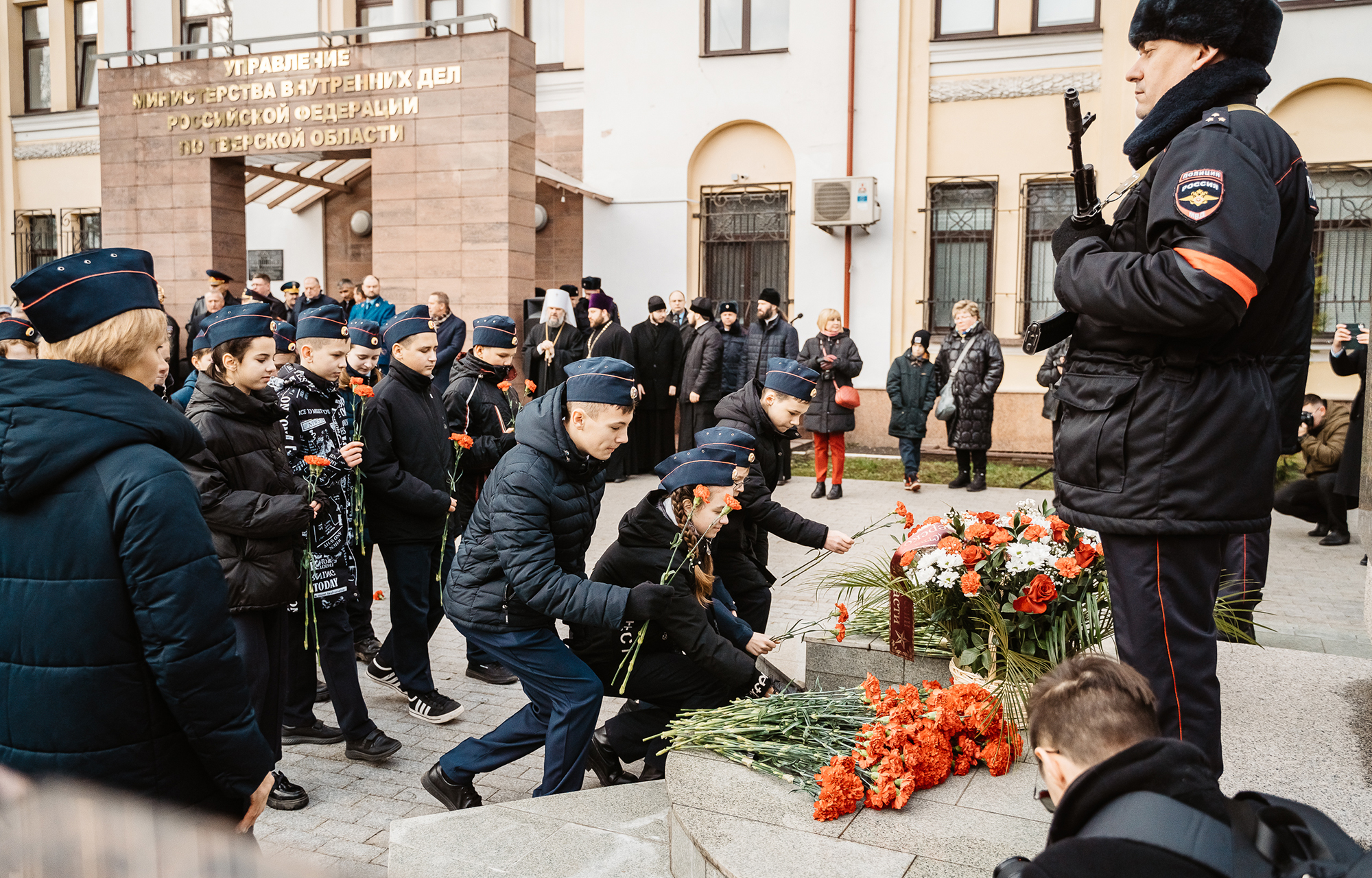 В Твери прошел День памяти сотрудников органов внутренних дел РФ и внутренних войск МВД России