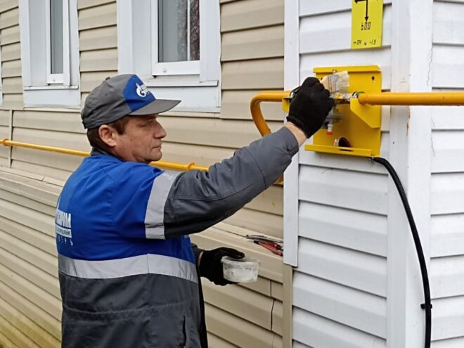 В Тверской области продолжается подключение домовладений к газу