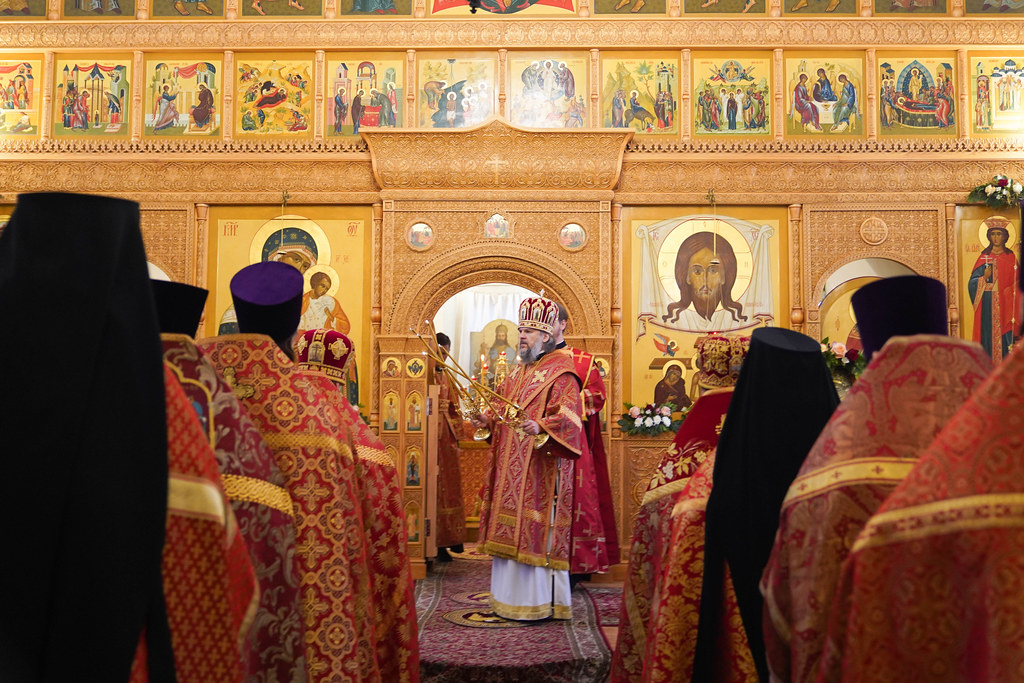 Известная актриса Екатерина Гусева посетила монастырь в Твери