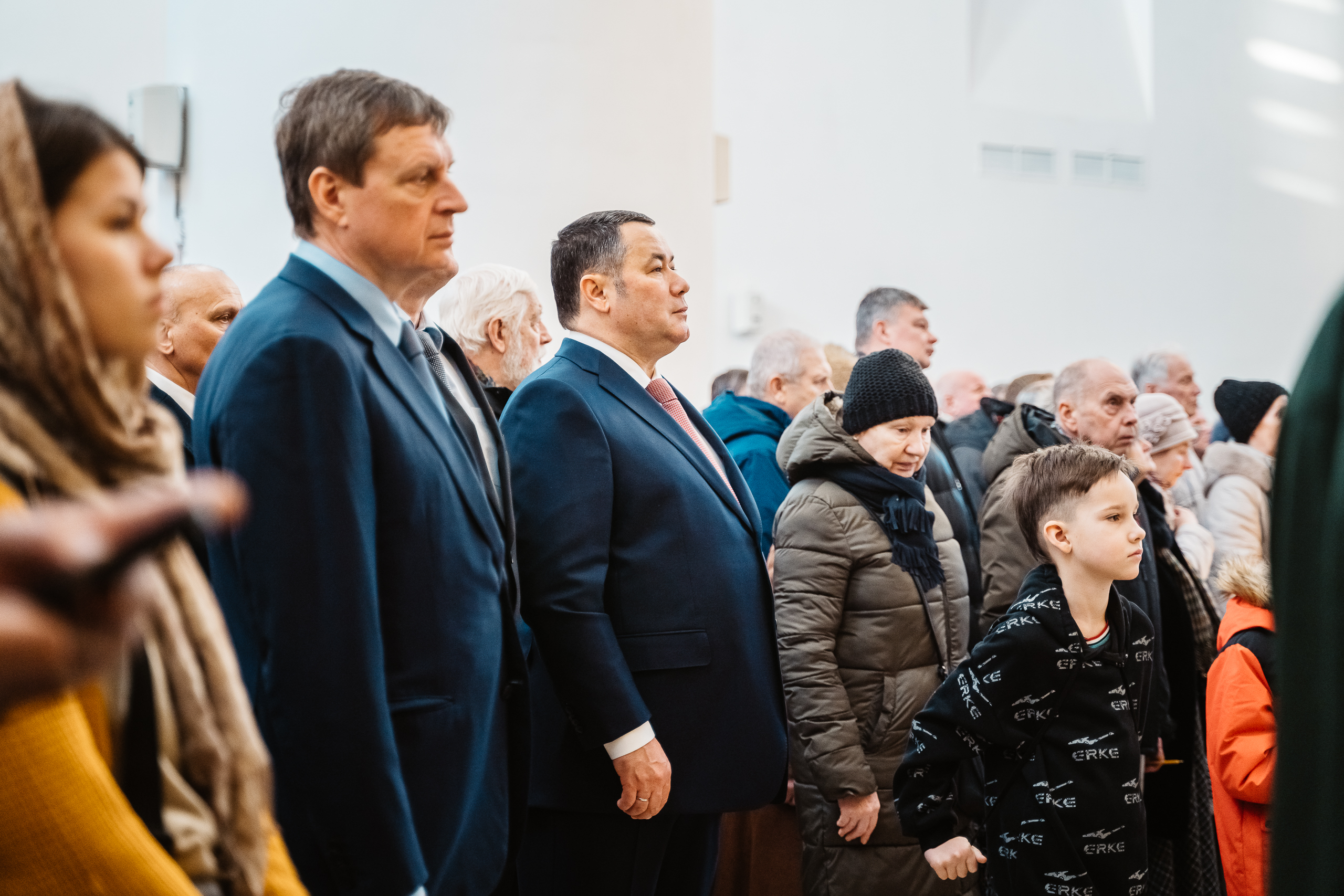 На Соборной площади открыли памятник Михаилу Тверскому и святителю Симеону