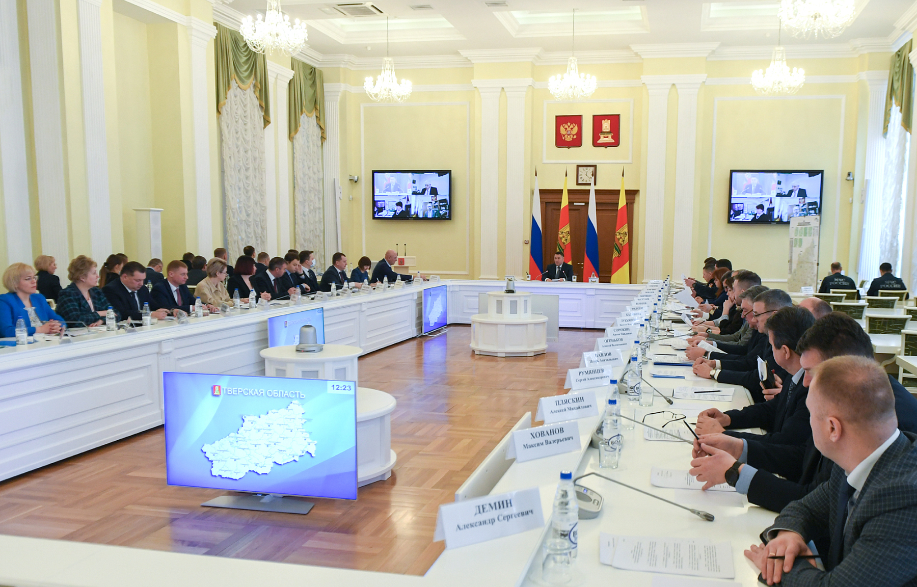 Игорь Руденя поставил задачи по обеспечению комплексной безопасности на территории Тверской области в праздничные дни