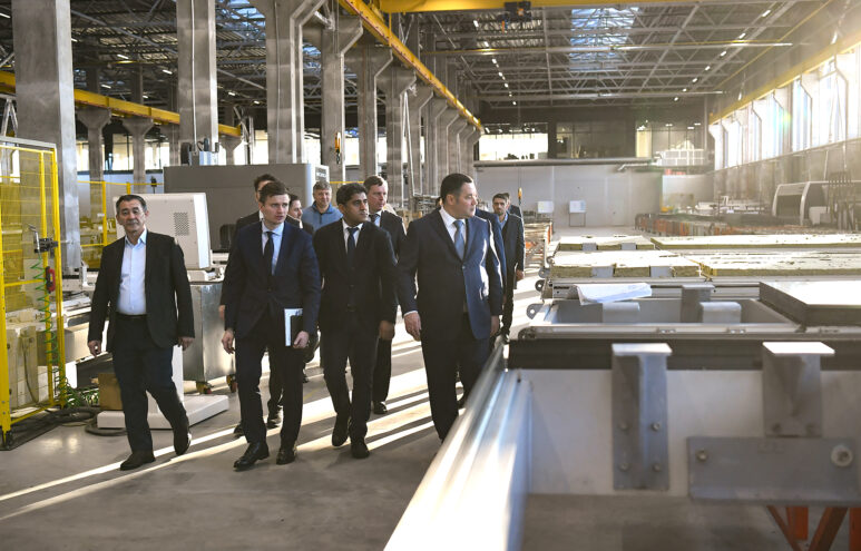 В Тверской области запустили производство светопрозрачных фасадных ограждающих конструкций