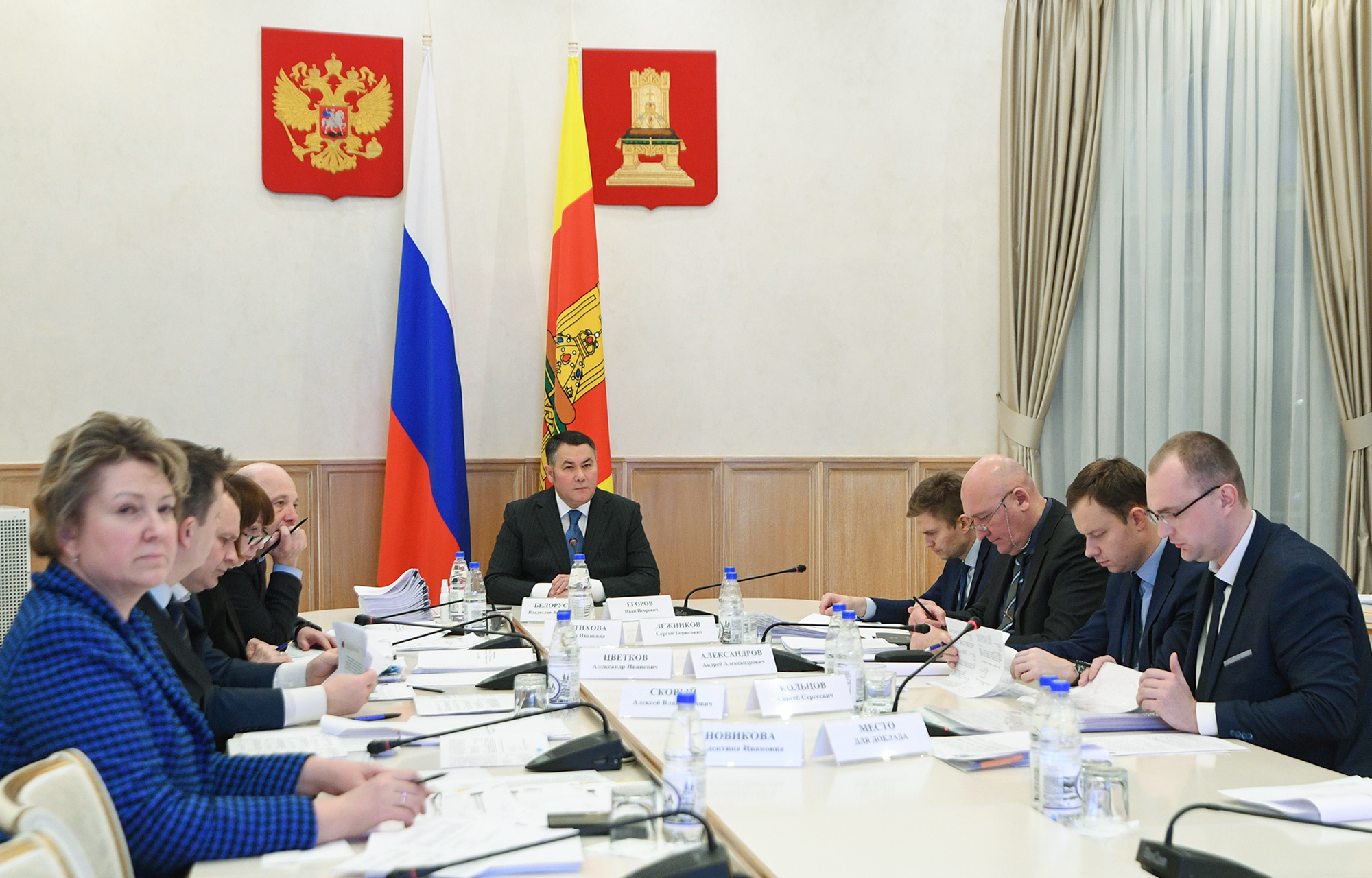 Игорь Руденя провел заседание Президиума Правительства Тверской области