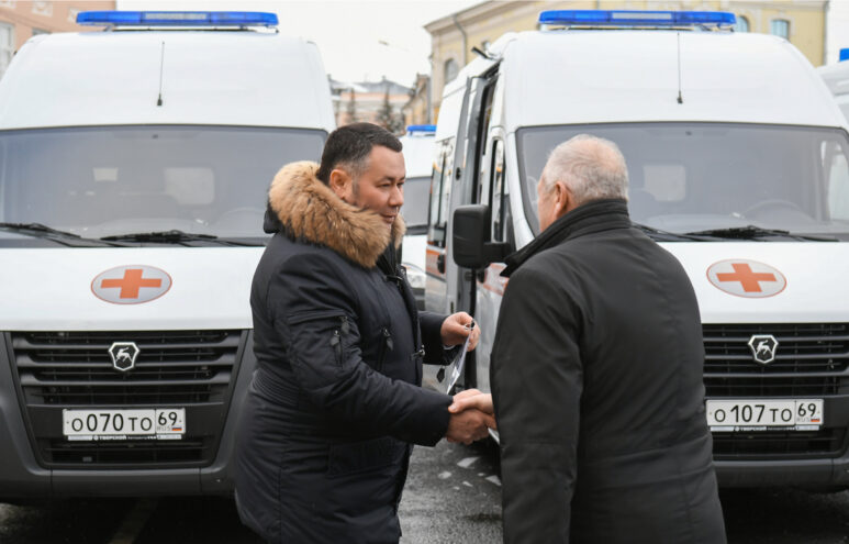 Муниципалитетам Тверской области передали ключи от нового транспорта