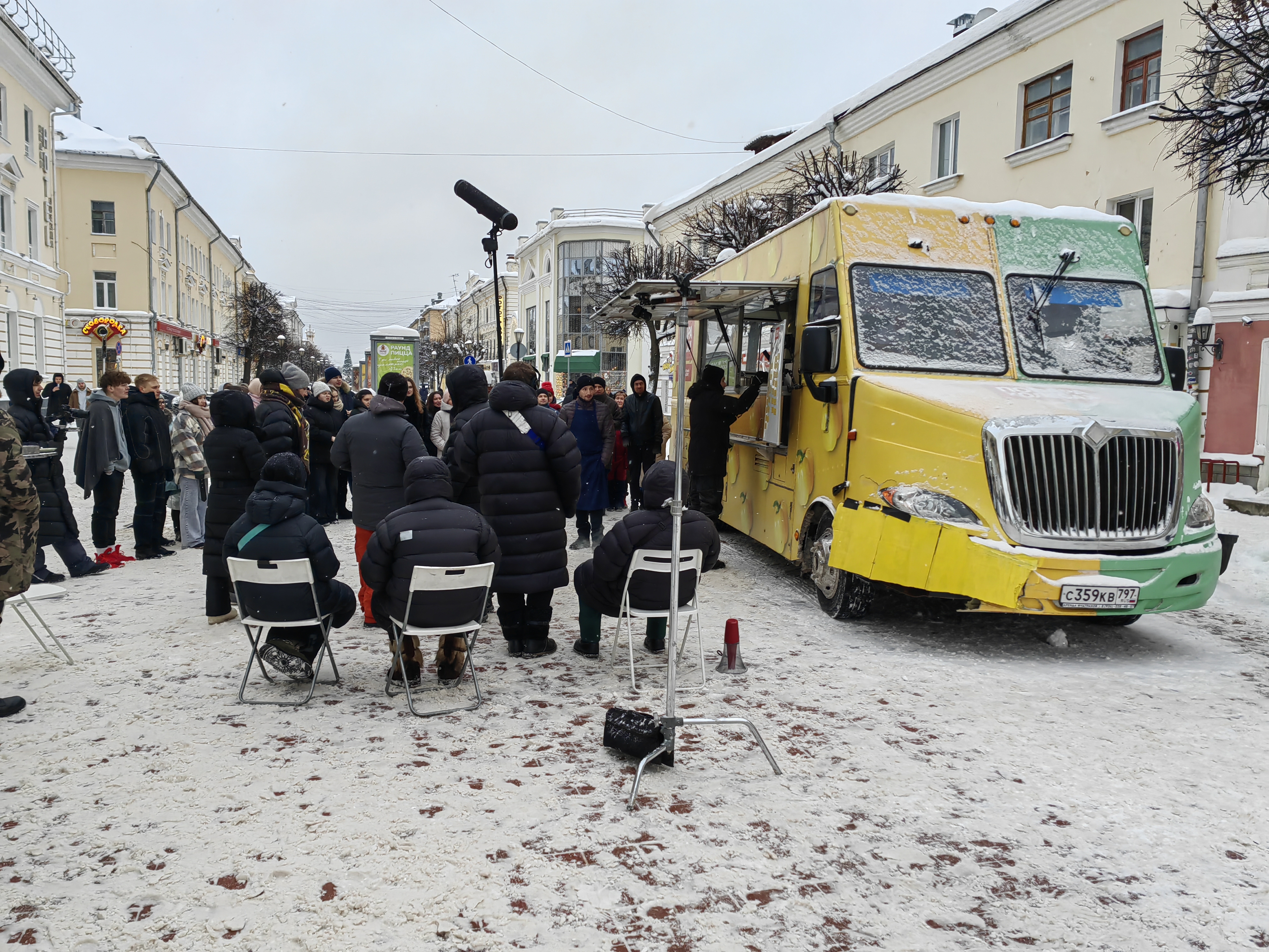 В Твери снимают новый выпуск программы «Повара на колесах»