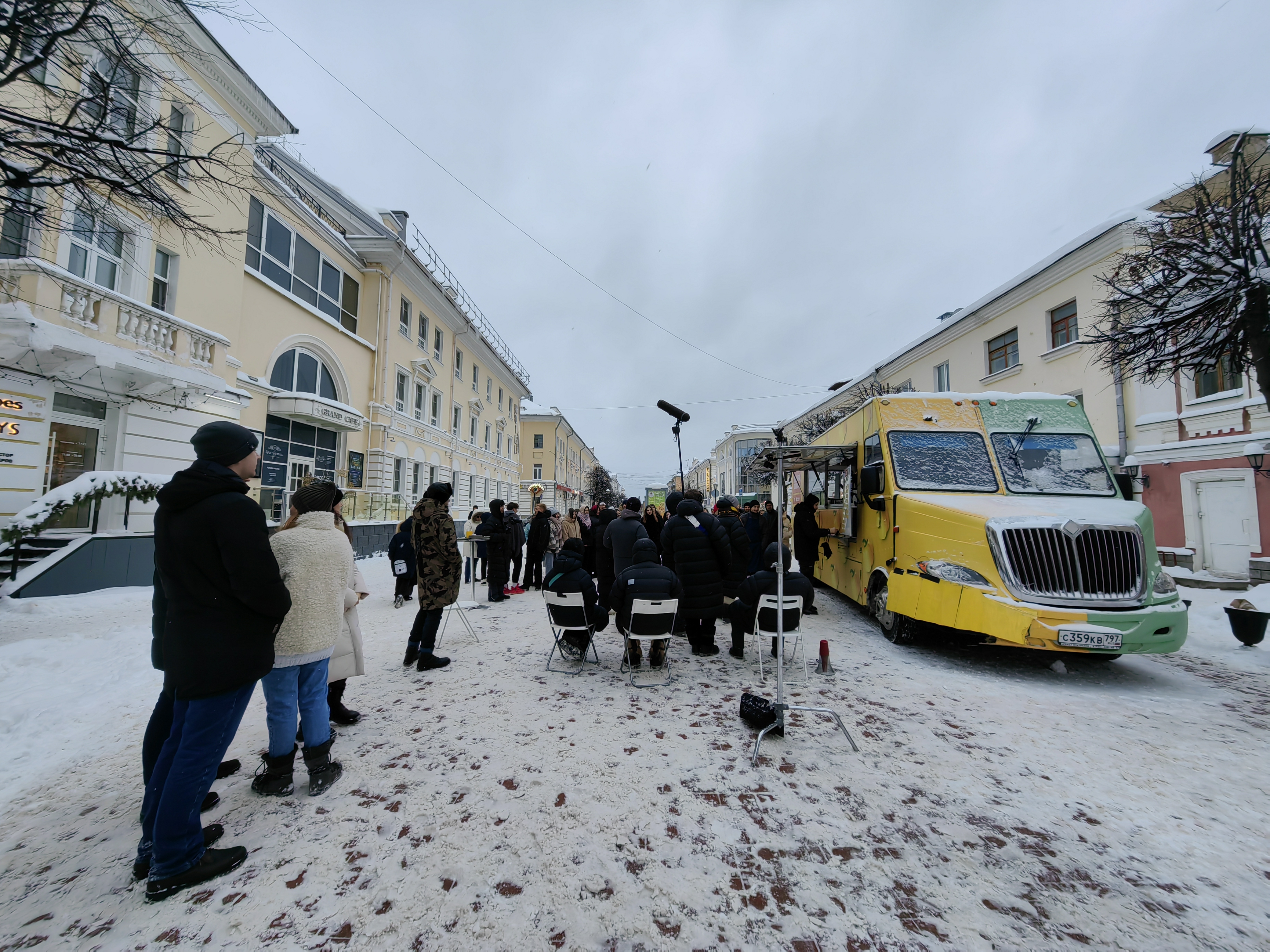 В Твери снимают новый выпуск программы «Повара на колесах»