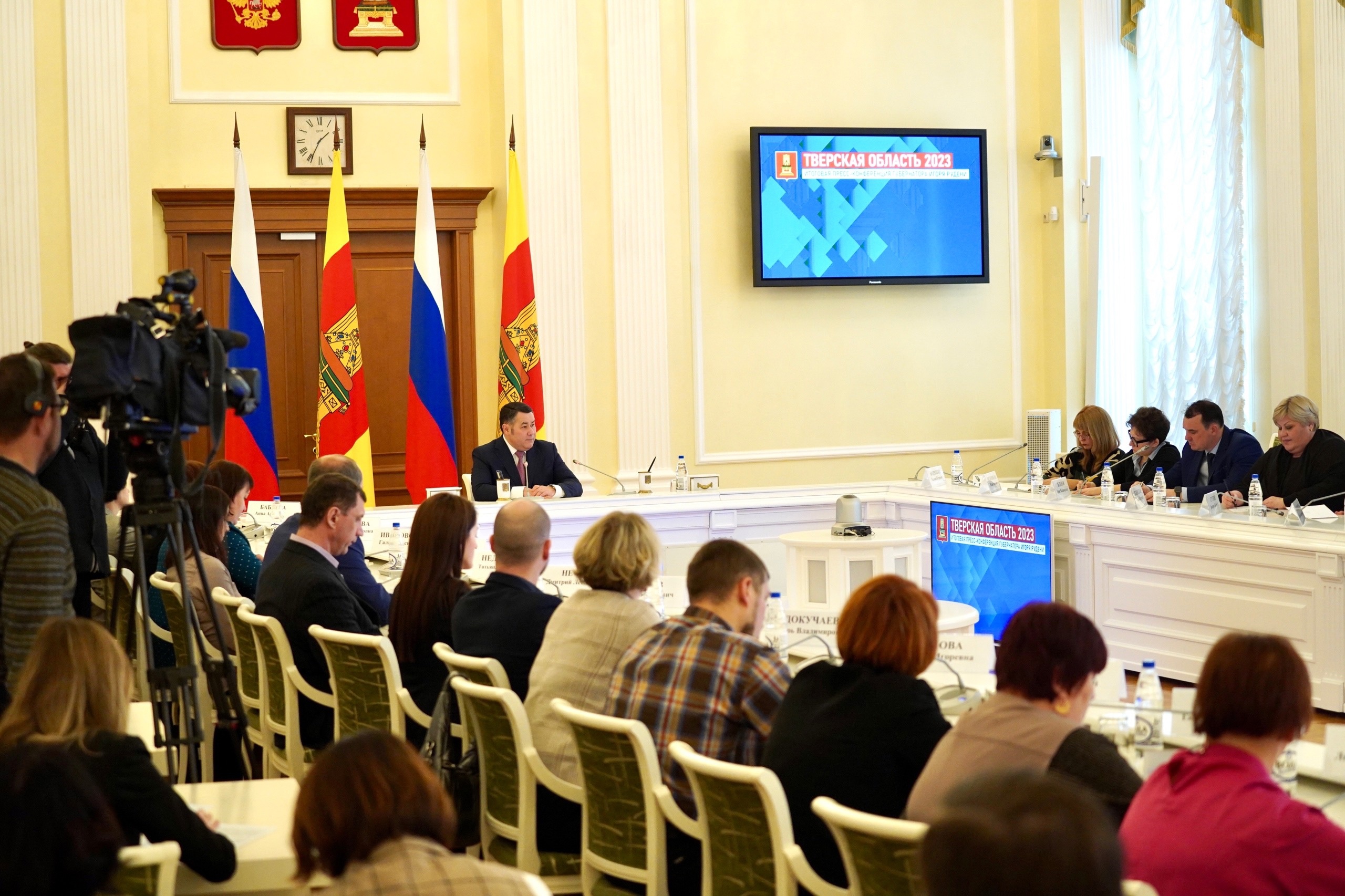 Практически стопроцентное заполнение: Игорь Руденя рассказал о развитии туризма Тверской области Практически стопроцентное заполнение: Игорь Руденя рассказал о развитии туризма Тверской области