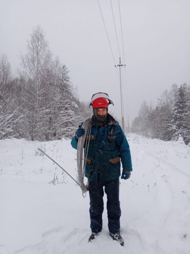 Администрация Фировского района поблагодарила сотрудников «Тверьэнерго» за оперативное восстановление электроснабжения после снегопада