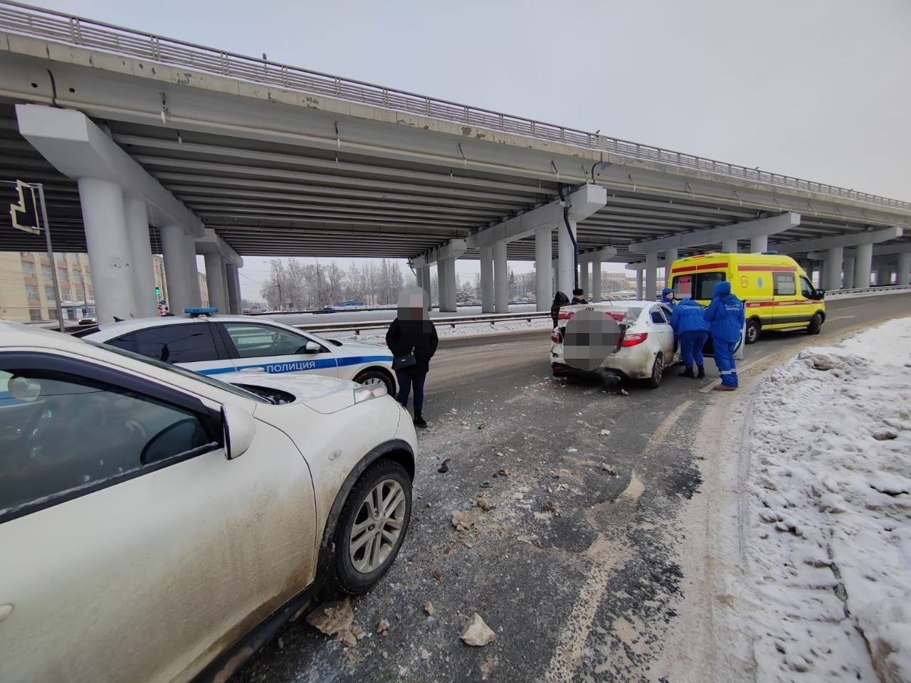 В Твери столкнулись Nissan и Kia В Твери столкнулись Nissan и Kia