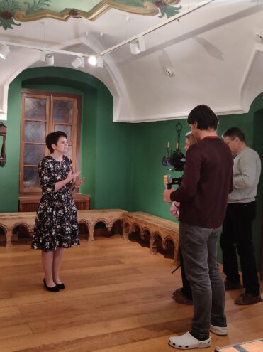 В Тверском музее быта снимали программу «Православная энциклопедия» В Тверском музее быта снимали программу «Православная энциклопедия»