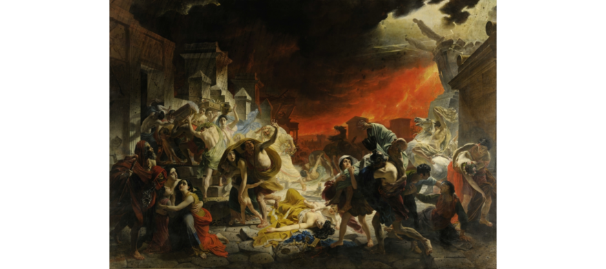 Посетители Русского музея могут увидеть реставрацию картины Брюллова