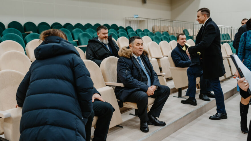 Большой фоторепортаж инспекционной поездки губернатора по строящимся школам и поликлинике в Твери Большой фоторепортаж инспекционной поездки губернатора по строящимся школам и поликлинике в Твери