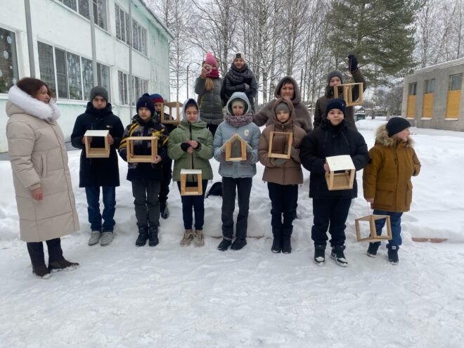 В Нелидове отметили День зимующих птиц В Нелидове отметили День зимующих птиц
