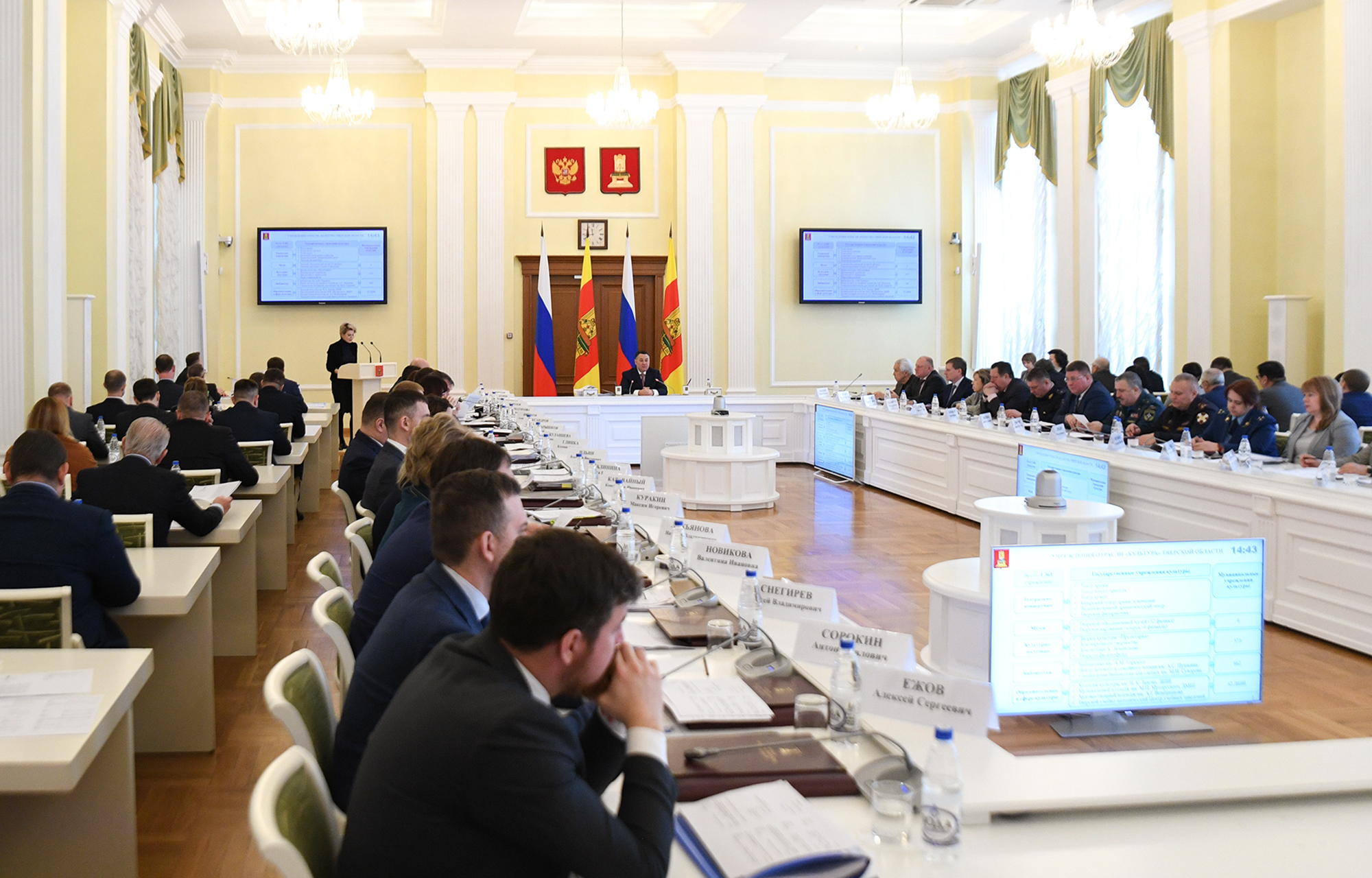 Игорь Руденя поставил задачи по развитию сферы культуры в Тверской области Игорь Руденя поставил задачи по развитию сферы культуры в Тверской области