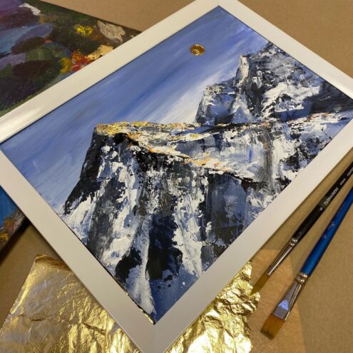 Жителей Твери приглашают на мастер-класс по интерьерной живописи «Горные вершины» Жителей Твери приглашают на мастер-класс по интерьерной живописи «Горные вершины»