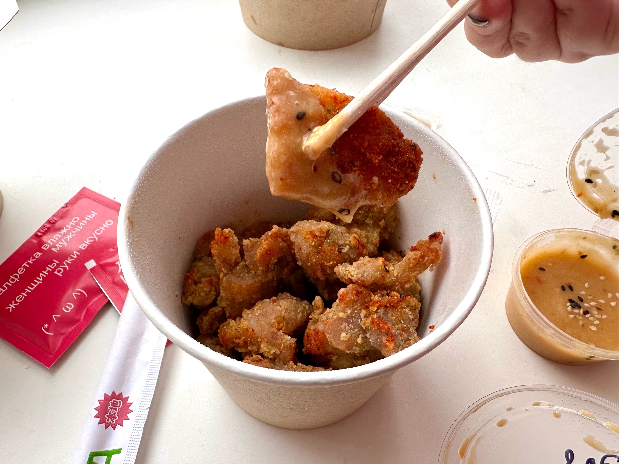 Поели за вас: лапша в китайском стиле и вкуснейшие баклажаны от “Лапшички”