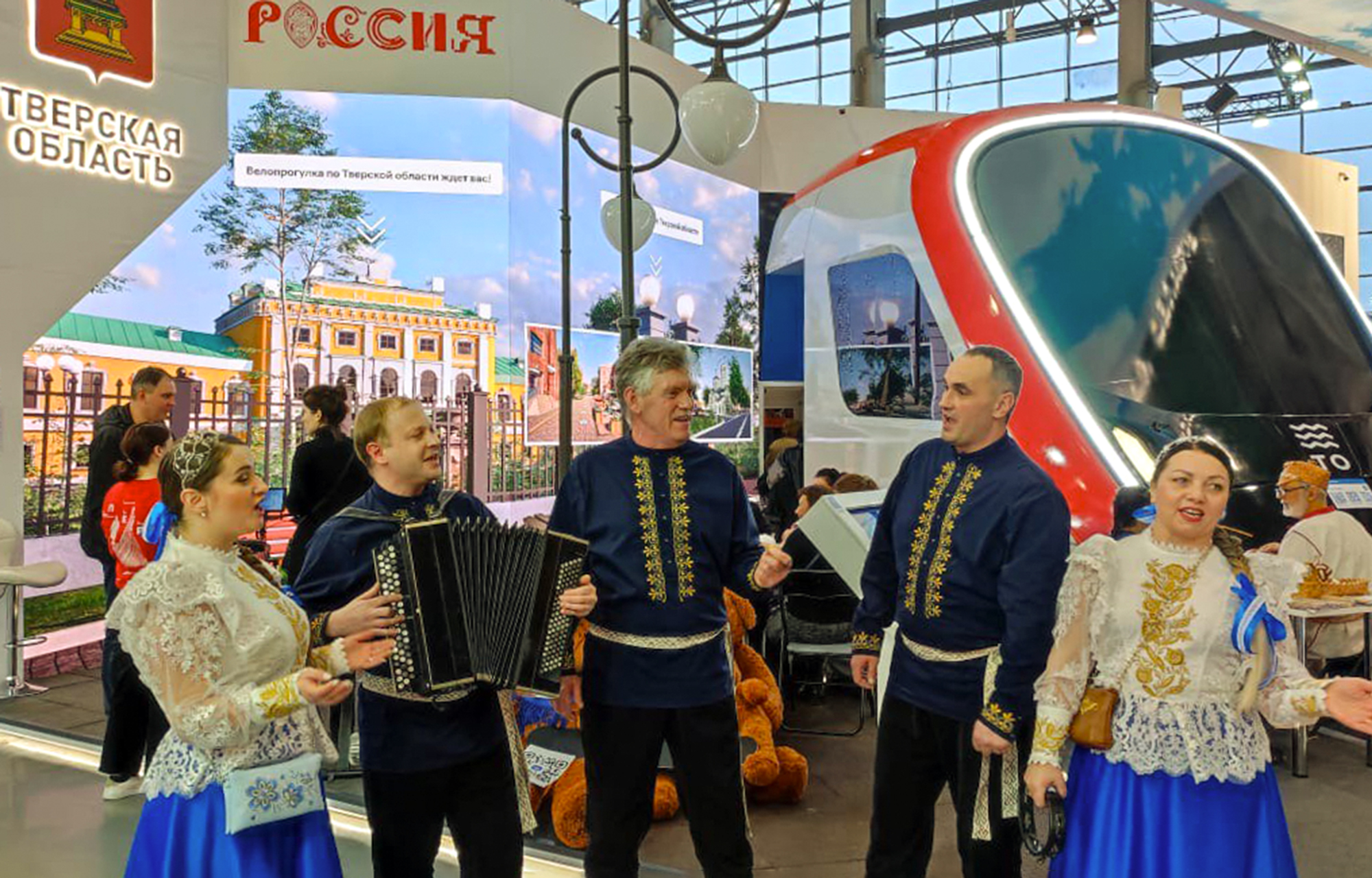 На стенде Тверской области на Международной выставке-форуме «Россия» проходит День культуры На стенде Тверской области на Международной выставке-форуме «Россия» проходит День культуры