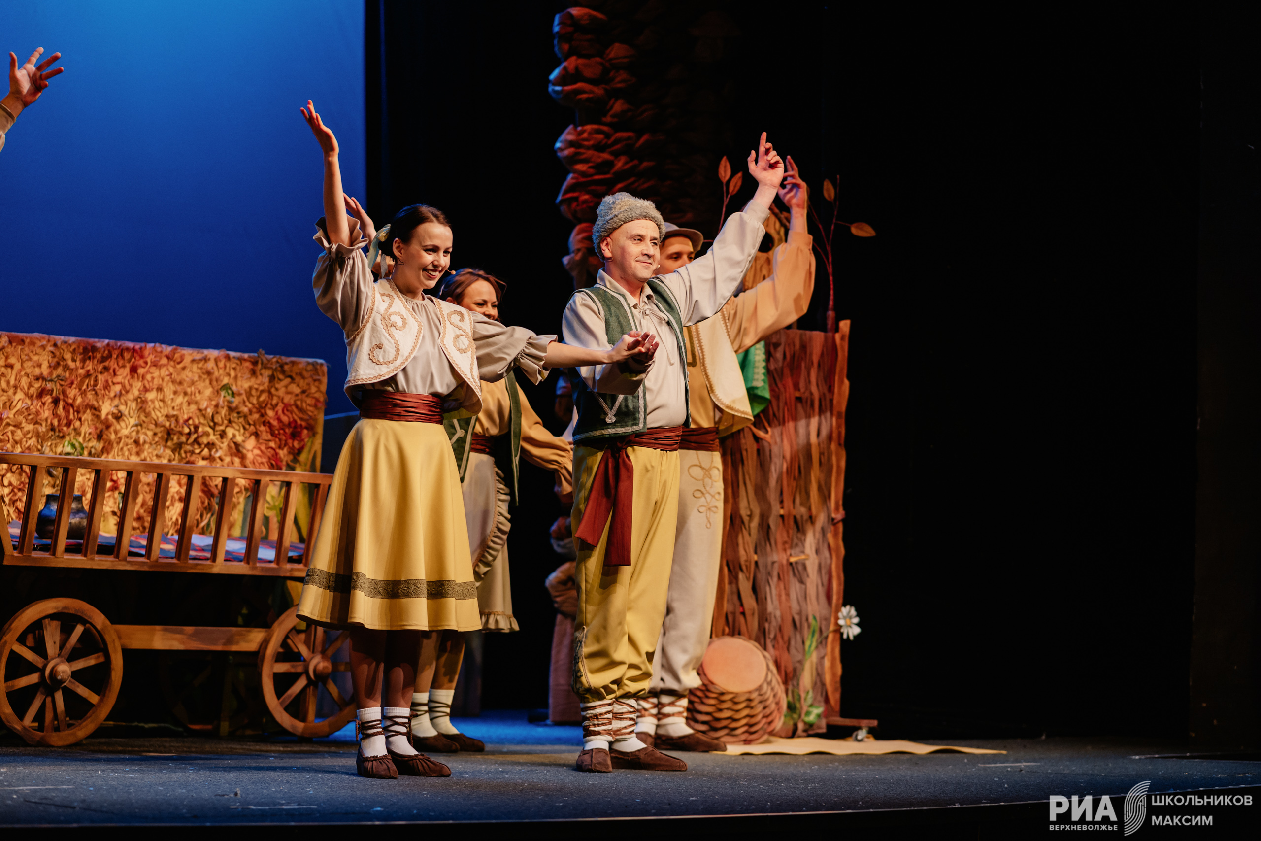 О настоящей дружбе: Тверской театр кукол представил обновлённый спектакль Аистёнок и Пугало