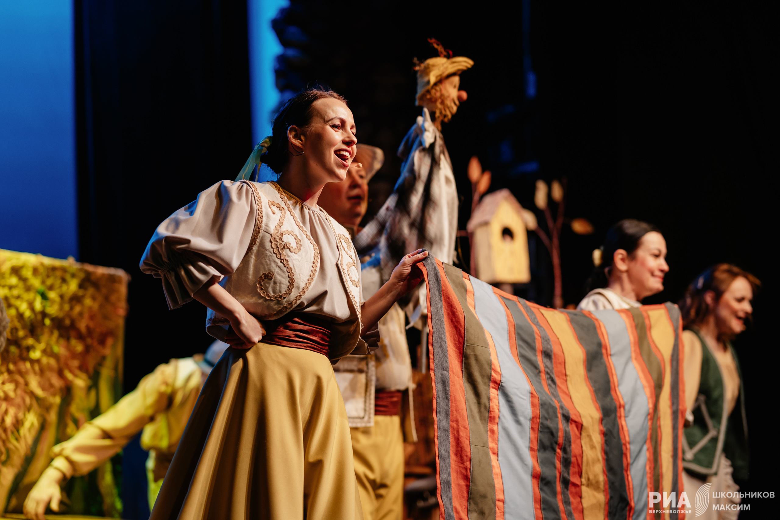 О настоящей дружбе: Тверской театр кукол представил обновлённый спектакль Аистёнок и Пугало