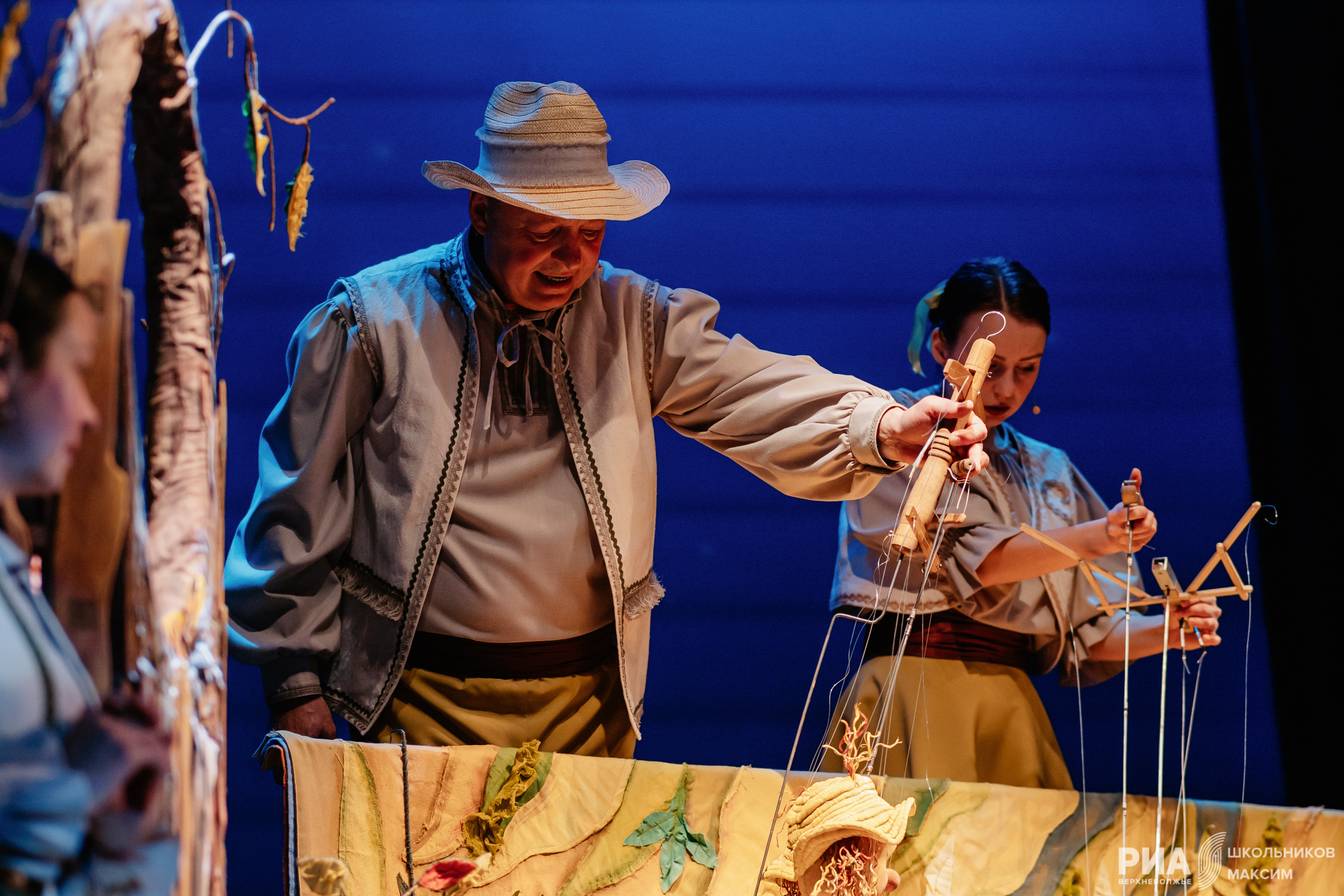 О настоящей дружбе: Тверской театр кукол представил обновлённый спектакль Аистёнок и Пугало