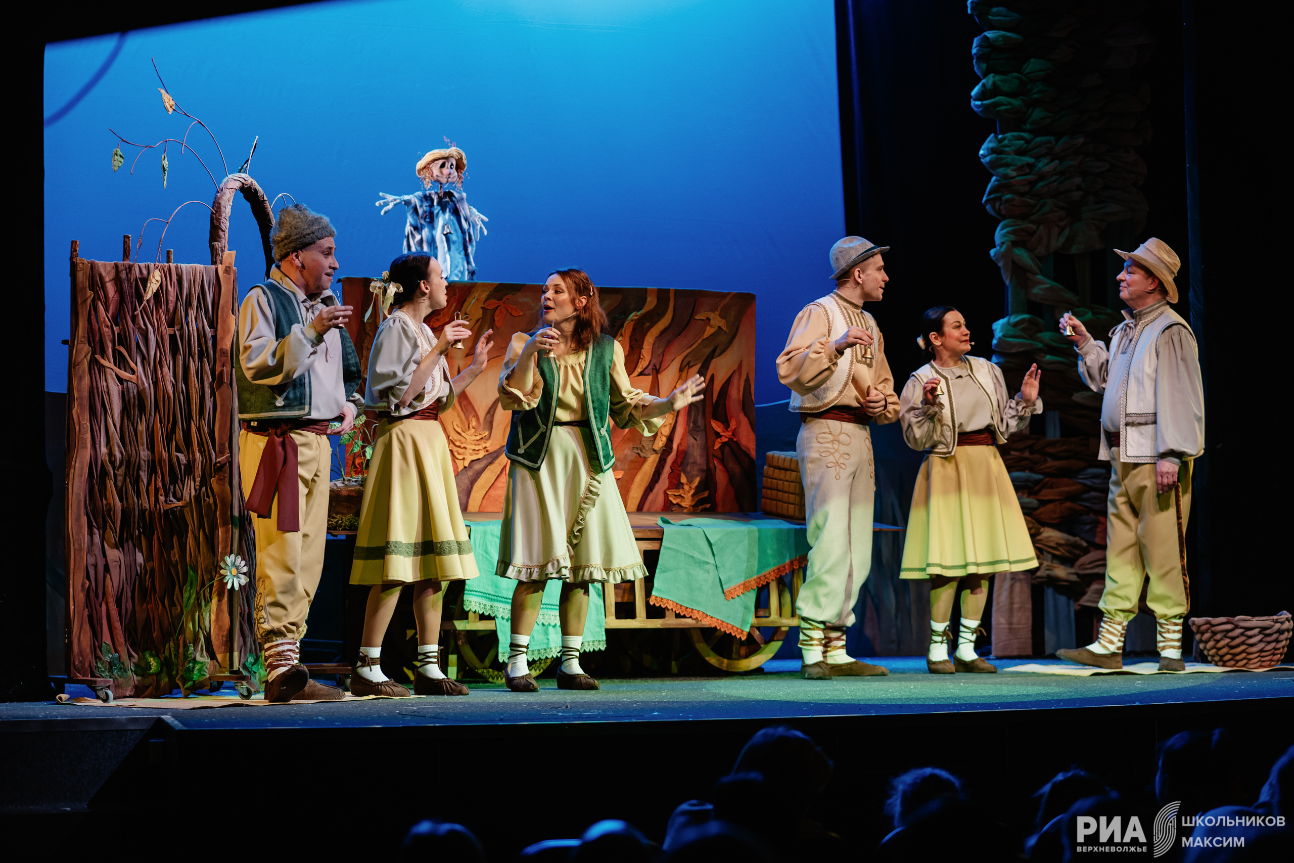 О настоящей дружбе: Тверской театр кукол представил обновлённый спектакль Аистёнок и Пугало