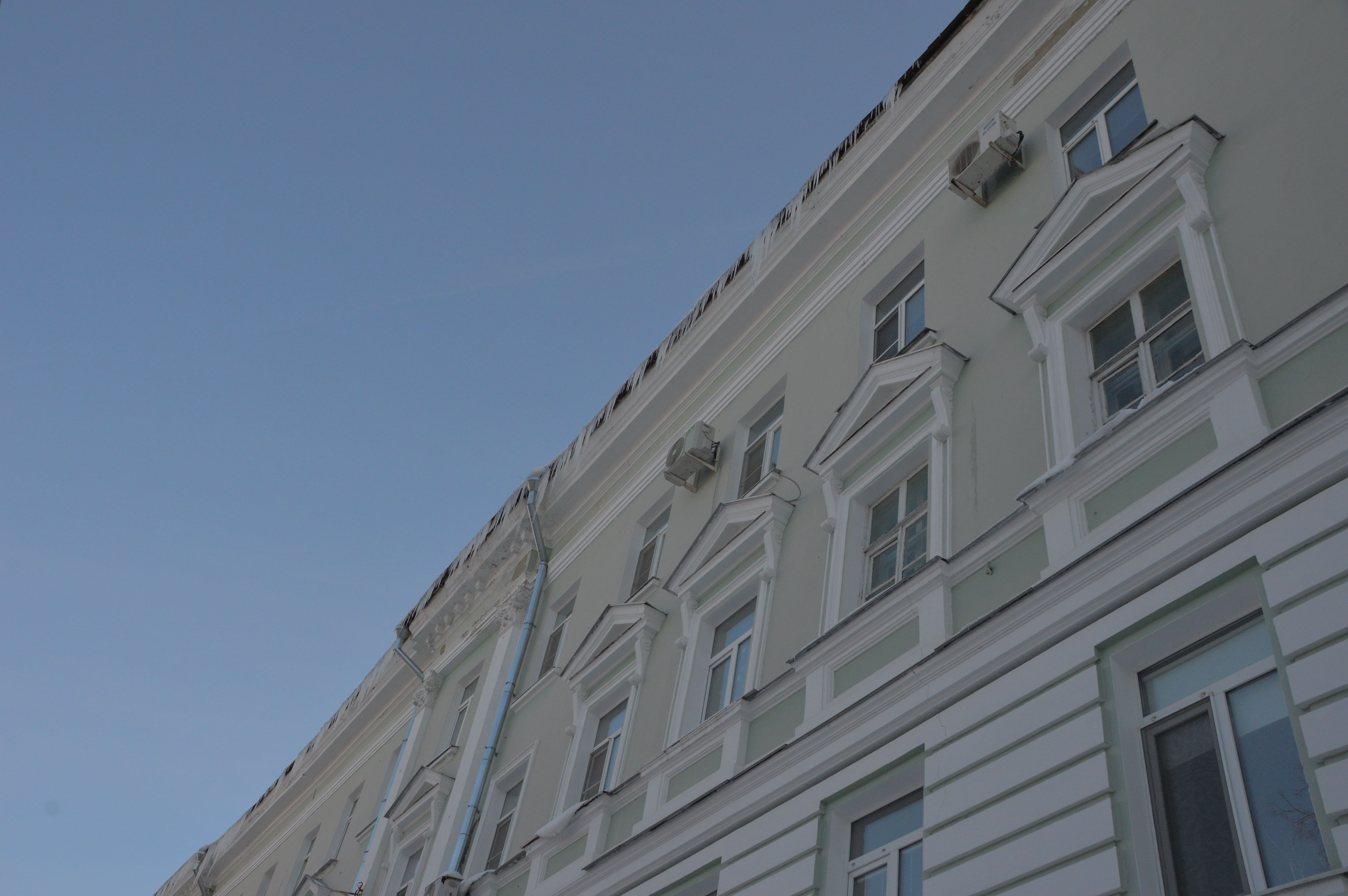 В Твери следят за состоянием кровель домов В Твери следят за состоянием кровель домов