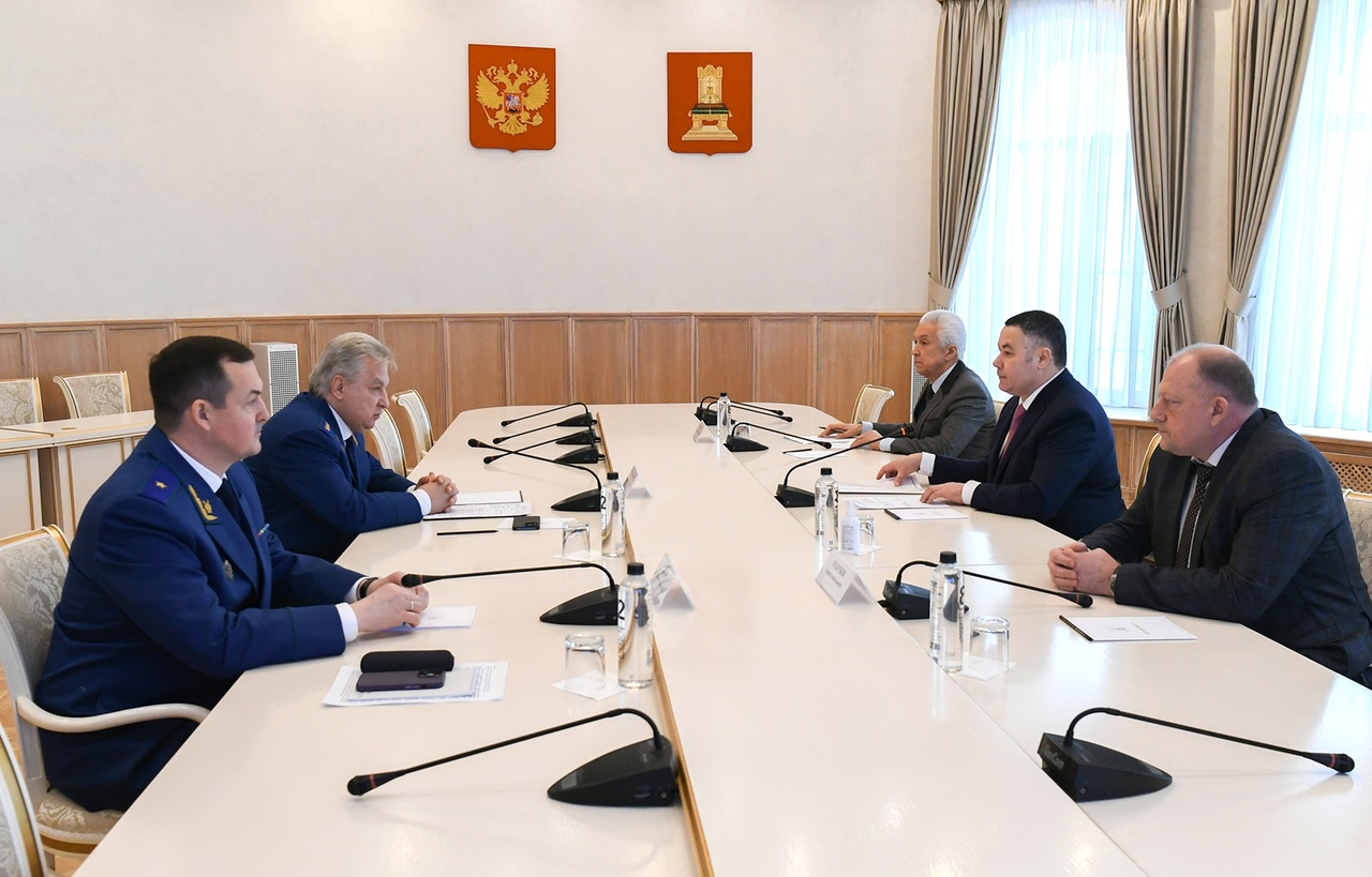 Представили нового прокурора Тверской области Представили нового прокурора Тверской области