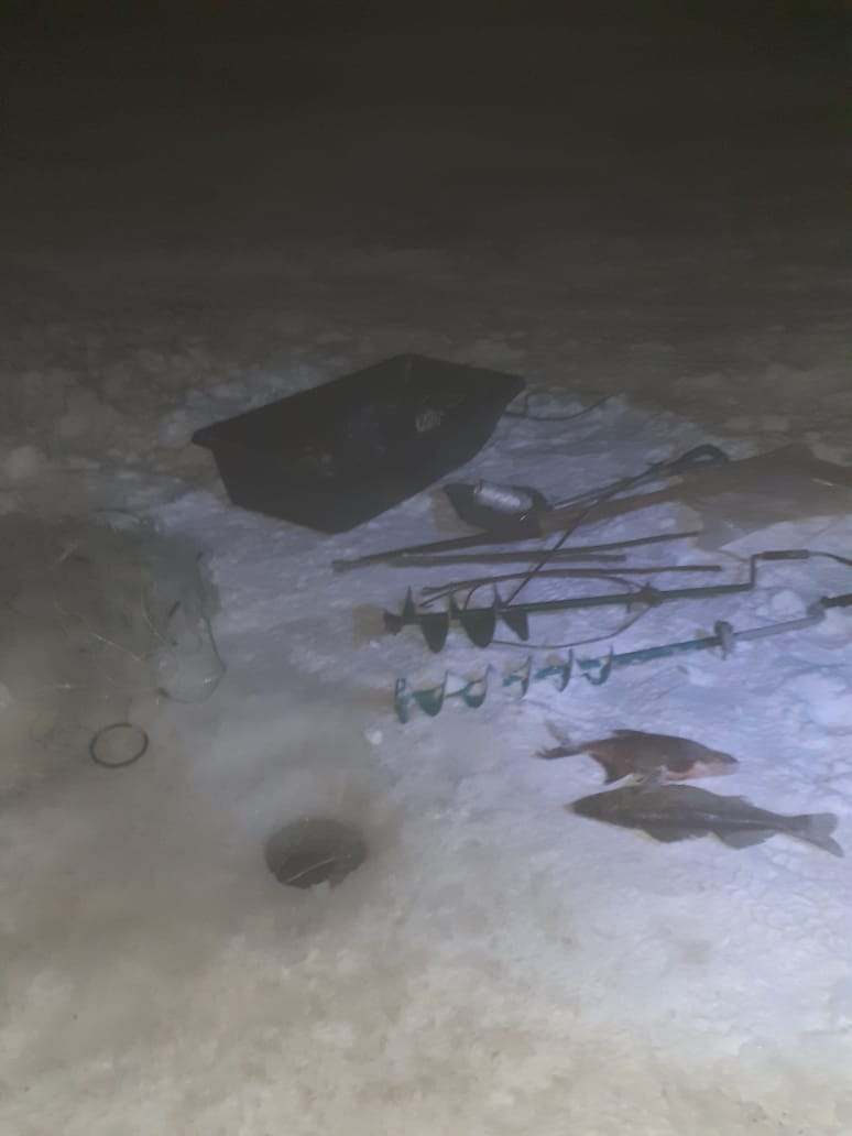 В Тверской области на озере Селигер незаконно вылавливали рыбу