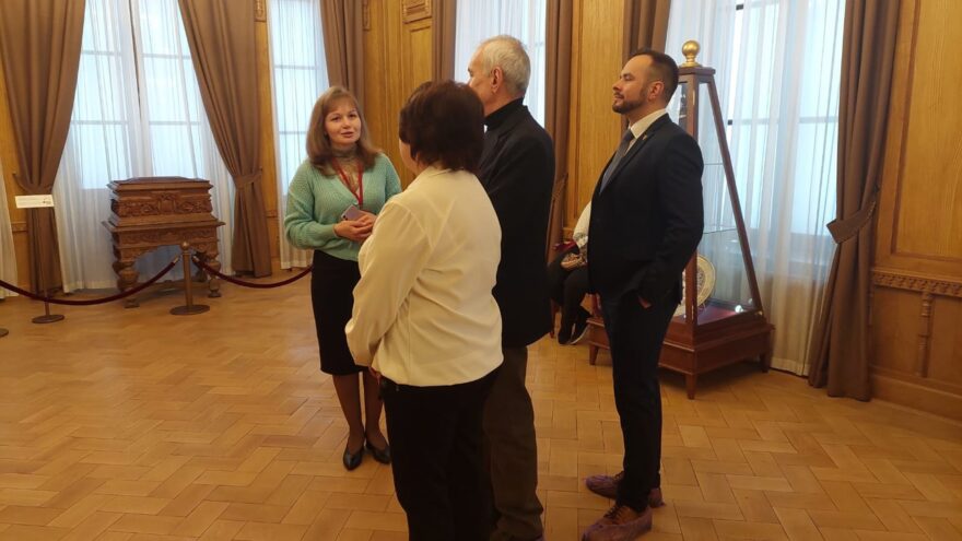 Императорский дворец в Твери посетили два именитых гостя Императорский дворец в Твери посетили два именитых гостя